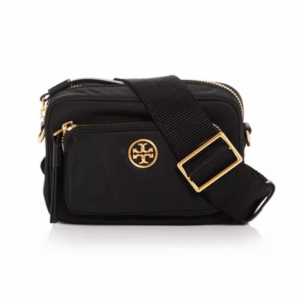 NWT! Tory Burch Piper Black crossbody Bag